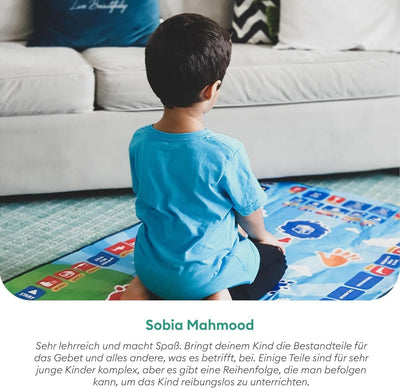 Islamic Eductional Prayer Mat (High Quality)
