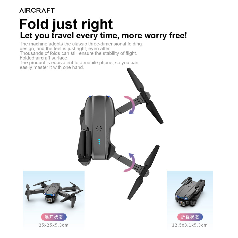 E88 Pro Drone with 4K HD Dual Camera WiFi